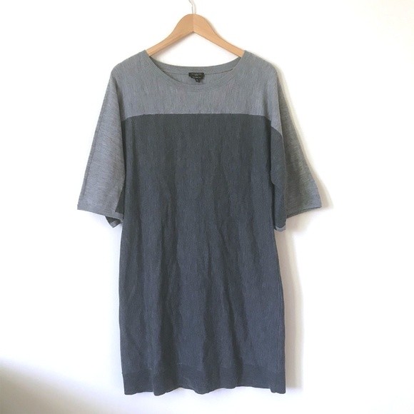 Talbots Color-blocked Sweater Dress - Picture 1 of 5
